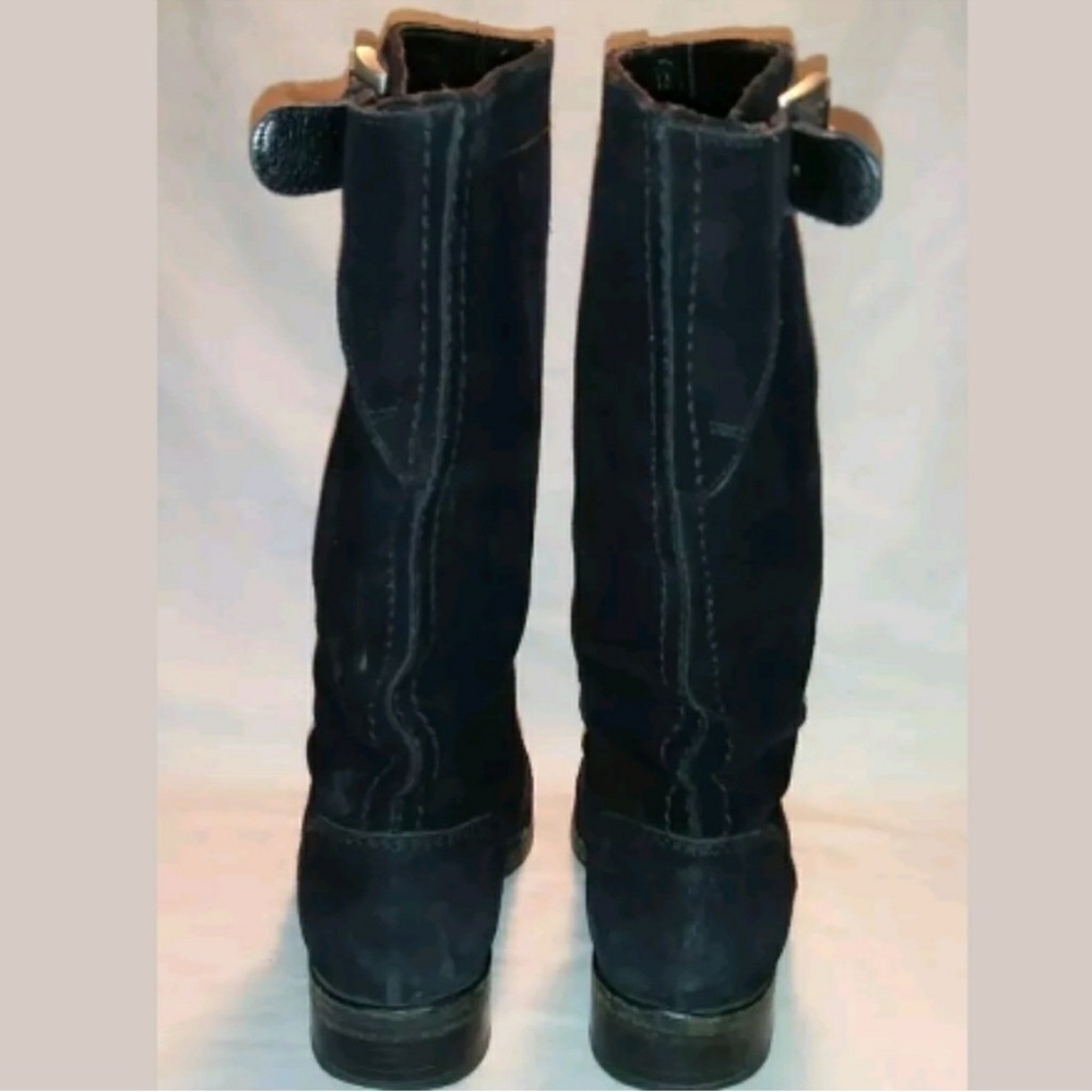 Jil‎ Sander Suede Leather Riding Boots 36.5 - Picture 5 of 7
